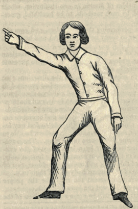 animated image of man doing calisthenics poses that look oddly like Saturday Night Fever moves